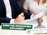 Finance expert James Murray Finance answering questions about personal guarantee for business owners