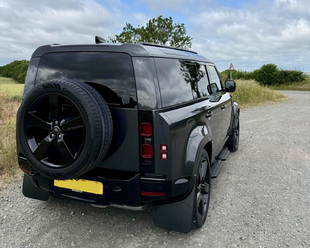 Land Rover Defender Commercial Financed Through James Murray Finance