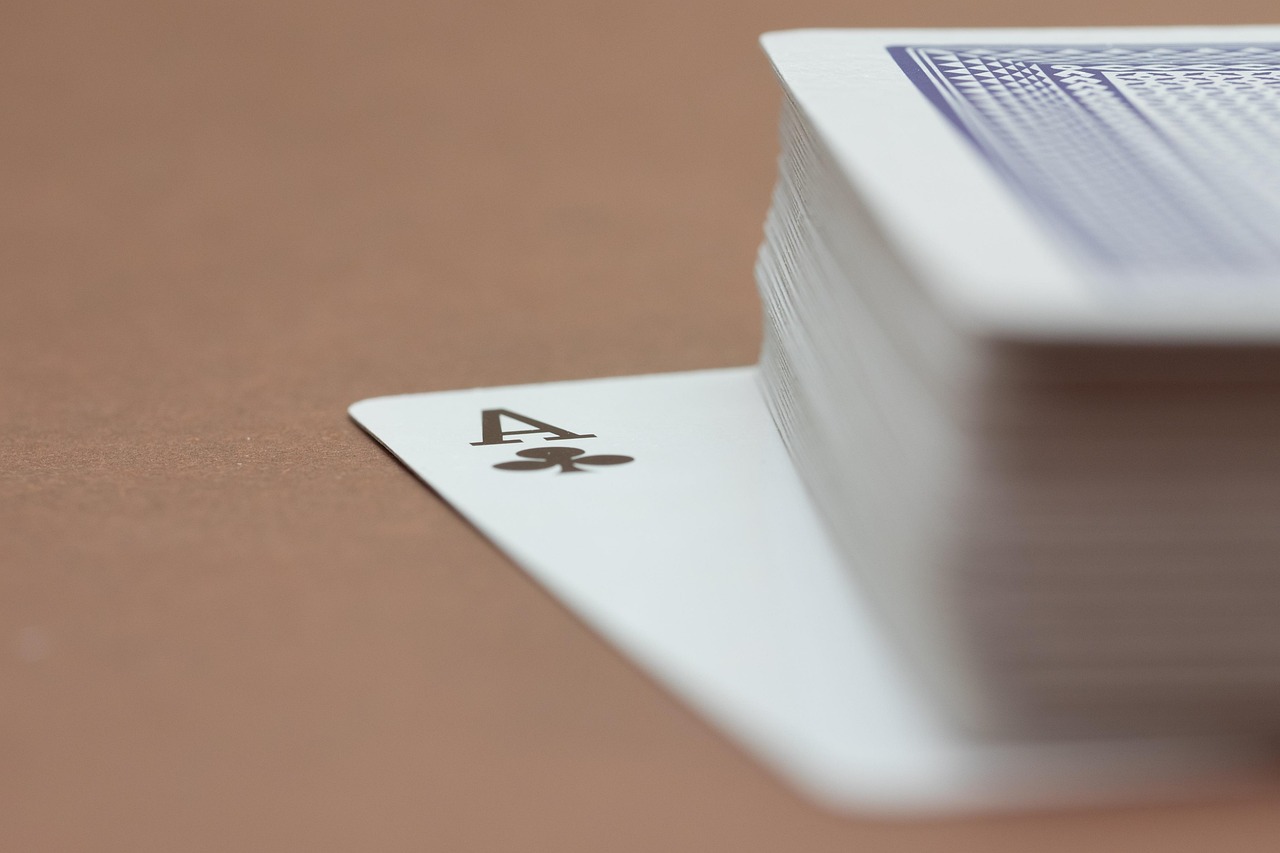 Ace card representing playing the right hand to negotiate the best finance terms